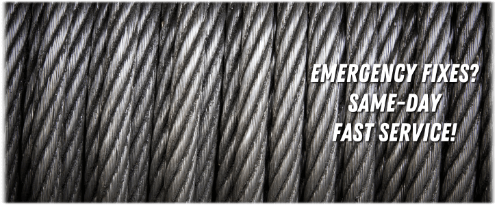 Garage Door Broken Cable Greenwood